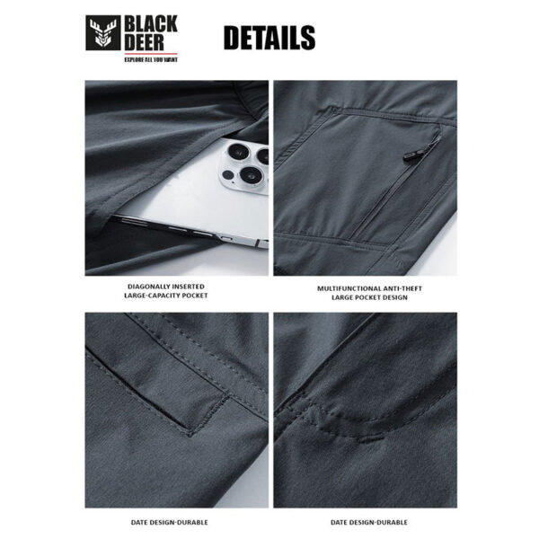 شلوار ترکینگ تابستانی بلک دیر BLACK DEER 5868 - تصویر 8