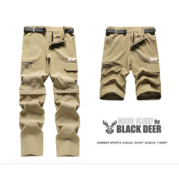 شلوار ترکینگ شلوارک شو تابستانی بلک دیر BLACK DEER S602 - تصویر 2