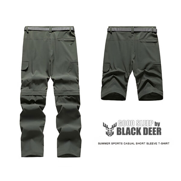 شلوار ترکینگ شلوارک شو تابستانی بلک دیر BLACK DEER S602 - تصویر 8