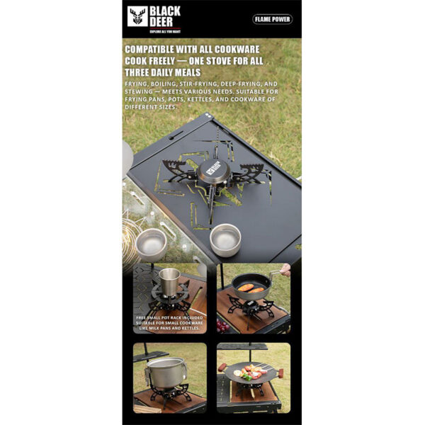 سرشعله شلنگدار بلک دیر مدل Black Deer BS-20 - تصویر 6