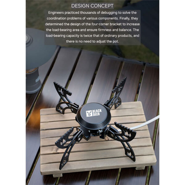 سرشعله شلنگدار بلک دیر مدل Black Deer BS-20 - تصویر 2